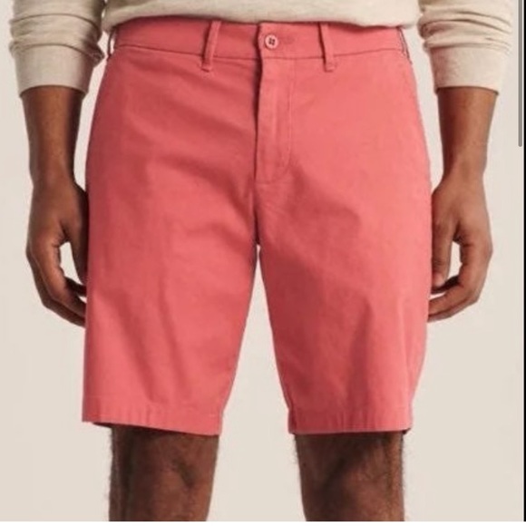 Men’s Abercrombie & Fitch Stretch Chino  Short 9” - Picture 1 of 8